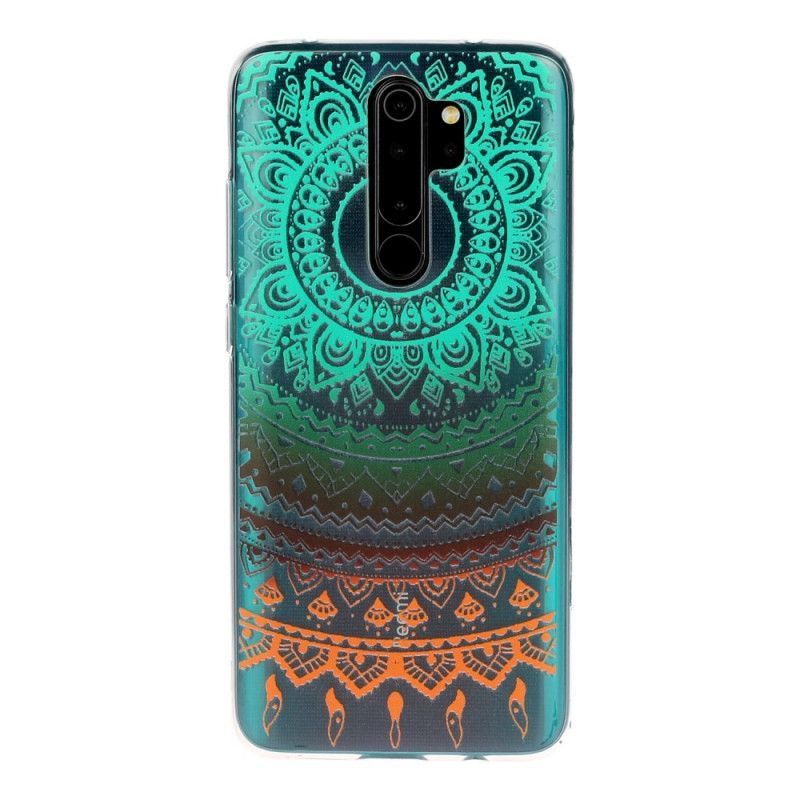 Kuori Xiaomi Redmi Note 8 Pro Läpinäkyvä Värikäs Mandala Suojakuori