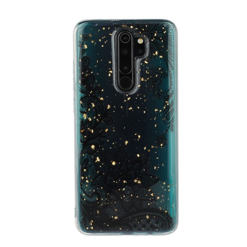 Kuori Xiaomi Redmi Note 8 Pro Pitsi- Ja Paljettikukat