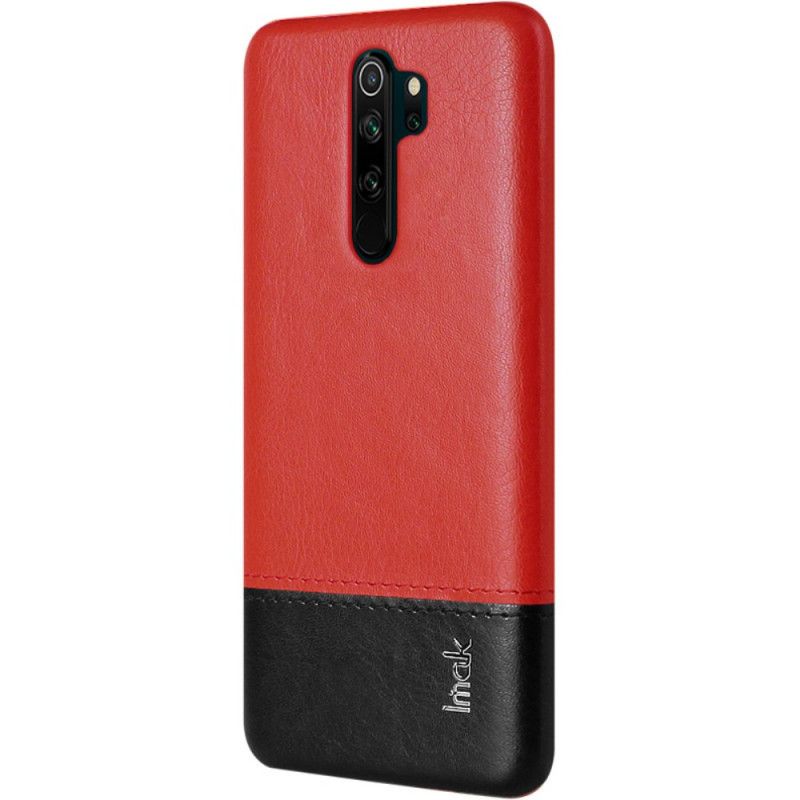 Kuori Xiaomi Redmi Note 8 Pro Punainen Imak Ruiyi -Sarjan Nahkaefekti