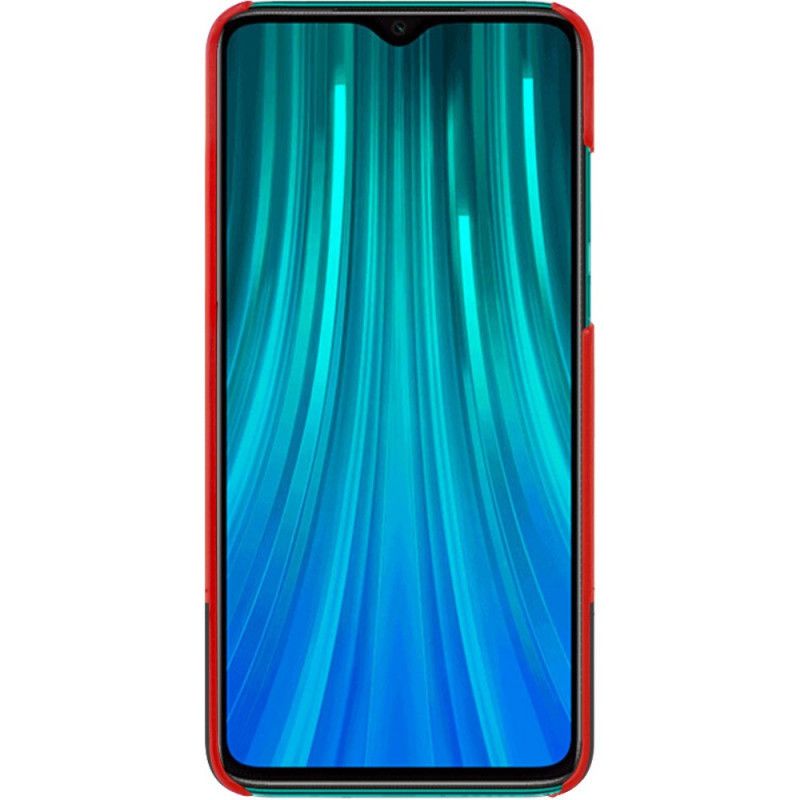 Kuori Xiaomi Redmi Note 8 Pro Punainen Imak Ruiyi -Sarjan Nahkaefekti