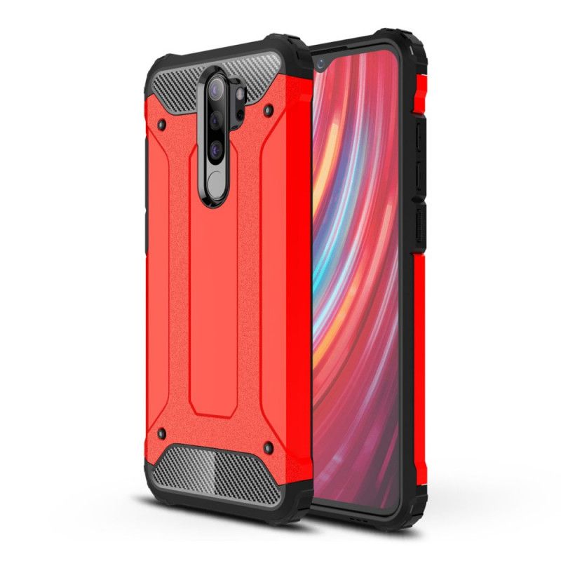 Kuori Xiaomi Redmi Note 8 Pro Punainen Musta Perhe