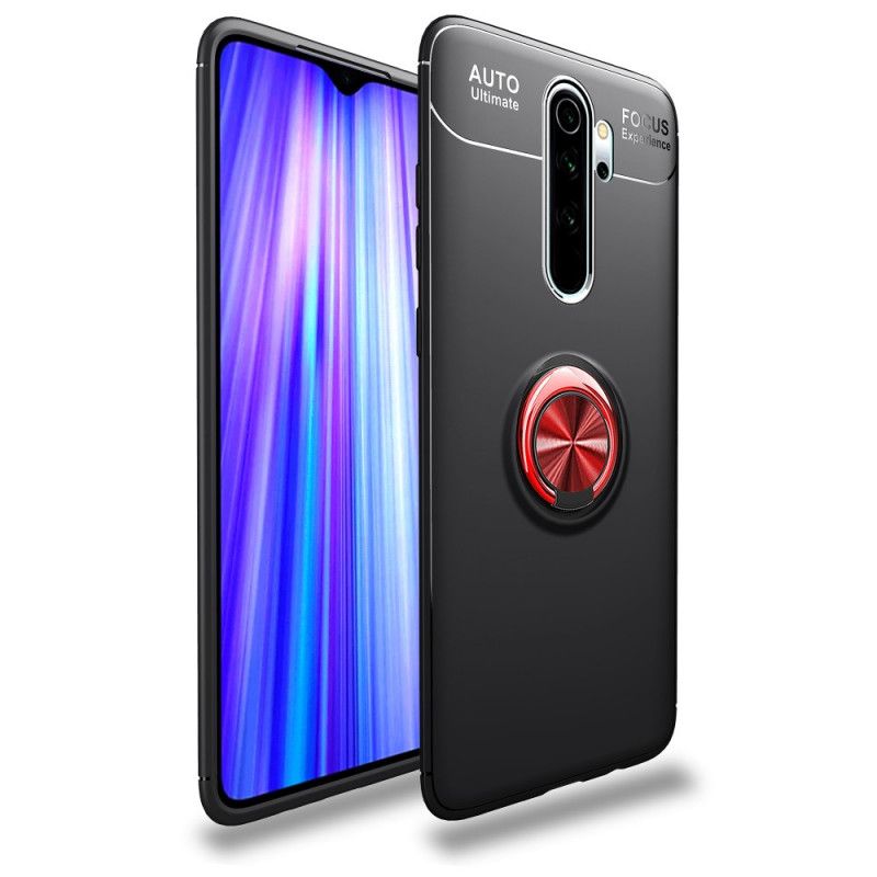 Kuori Xiaomi Redmi Note 8 Pro Punainen Musta Pyörivä Rengas