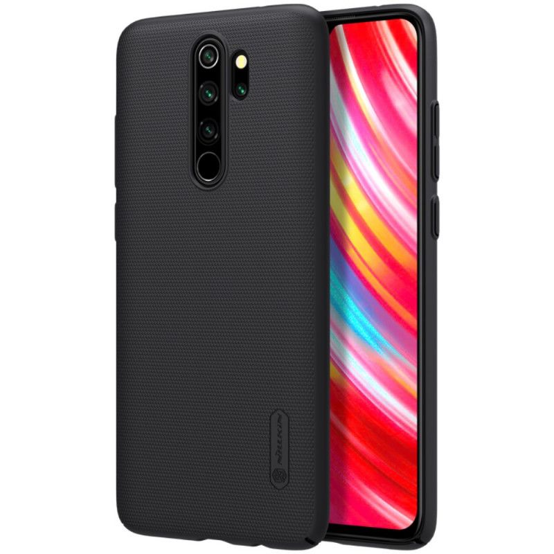 Kuori Xiaomi Redmi Note 8 Pro Syaani Musta Jäykkä Himmeä Nillkin