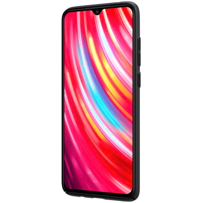 Kuori Xiaomi Redmi Note 8 Pro Syaani Musta Jäykkä Himmeä Nillkin