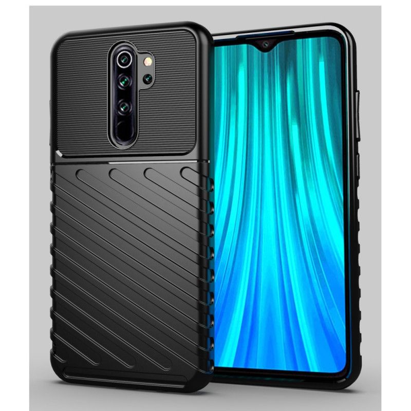 Kuori Xiaomi Redmi Note 8 Pro Vihreä Musta Ukkosarja