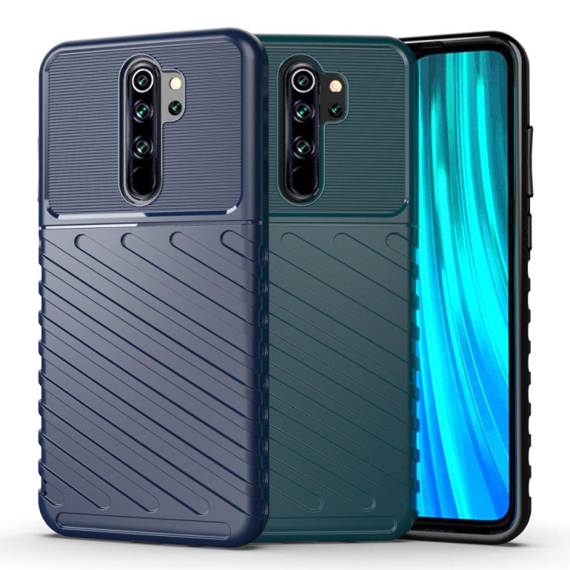 Kuori Xiaomi Redmi Note 8 Pro Vihreä Musta Ukkosarja