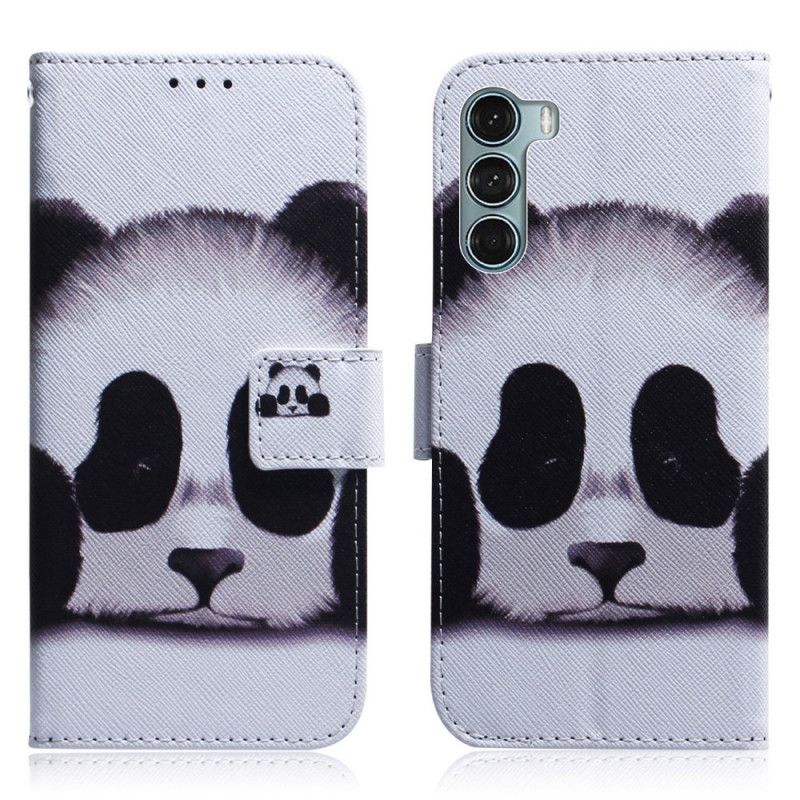 Flip Kotelot Moto G200 5g Panda Face