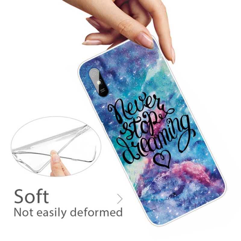 Case Kuoret Xiaomi Redmi 9A Puhelinkuoret Älä Koskaan Lopeta Unelmoimista