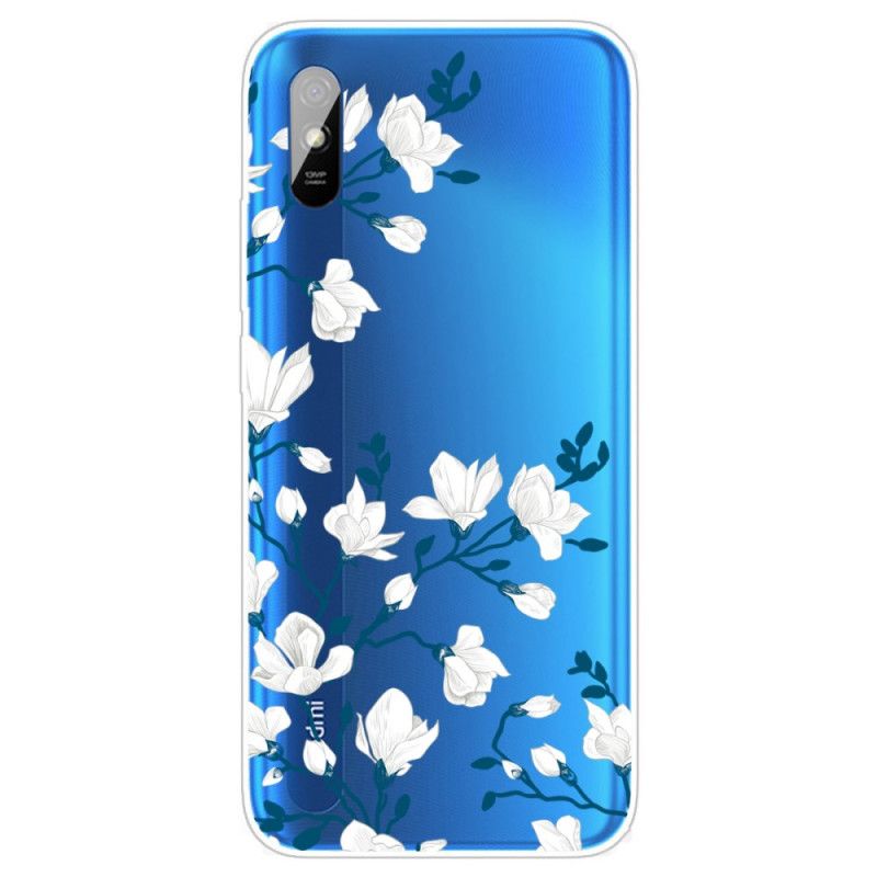 Case Kuoret Xiaomi Redmi 9A Puhelinkuoret Valkoiset Kukat