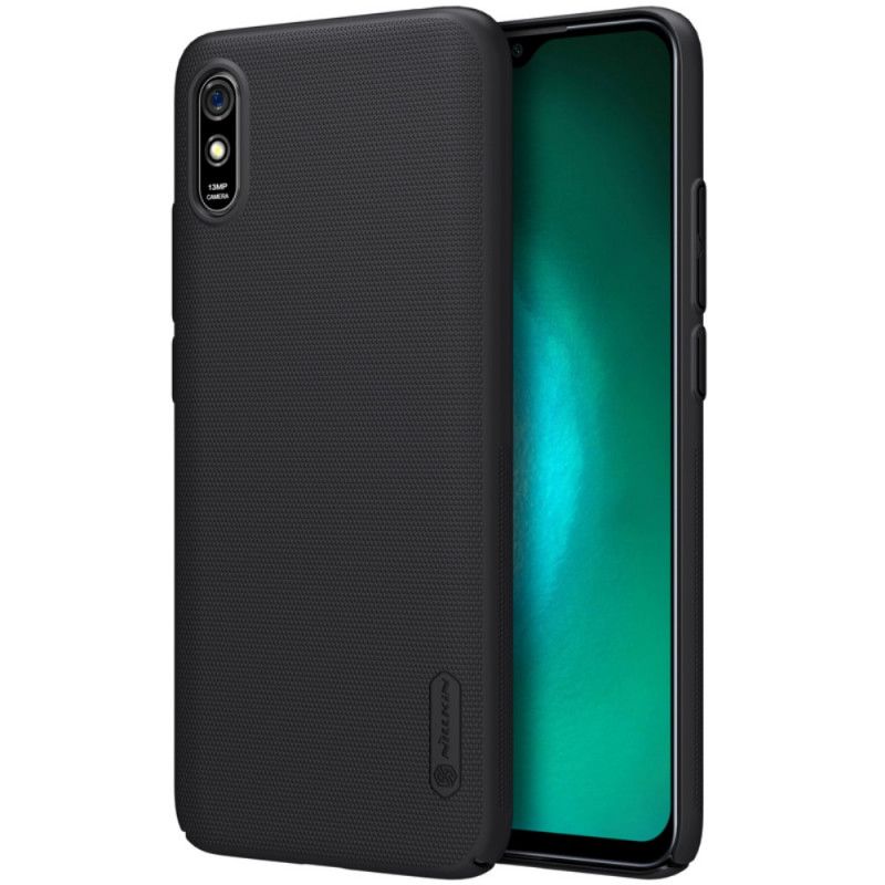 Case Kuoret Xiaomi Redmi 9A Valkoinen Musta Puhelinkuoret Jäykkä Himmeä Nillkin