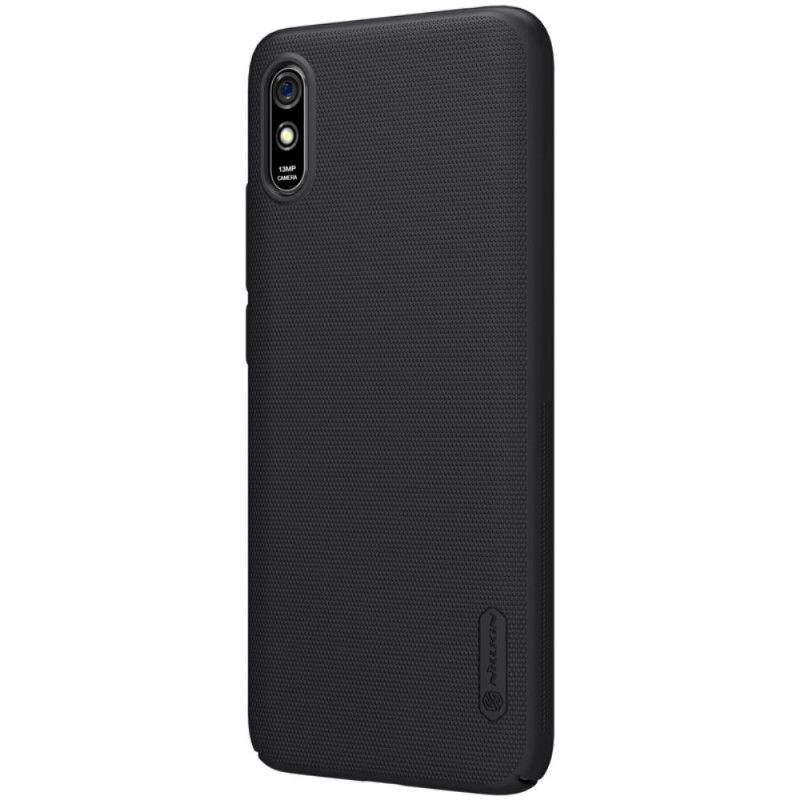 Case Kuoret Xiaomi Redmi 9A Valkoinen Musta Puhelinkuoret Jäykkä Himmeä Nillkin