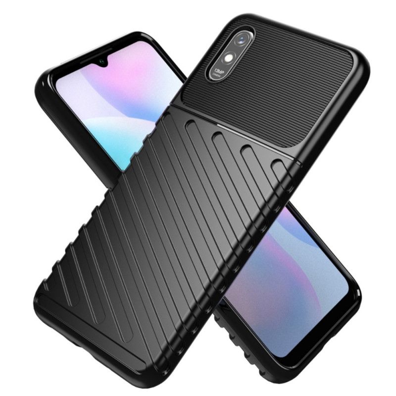 Case Kuoret Xiaomi Redmi 9A Vihreä Musta Puhelinkuoret Ukkosarja