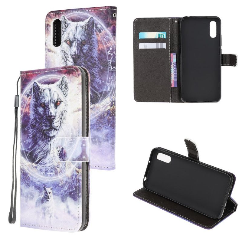 Flip Case Xiaomi Redmi 9A Susi Talvella Remmi