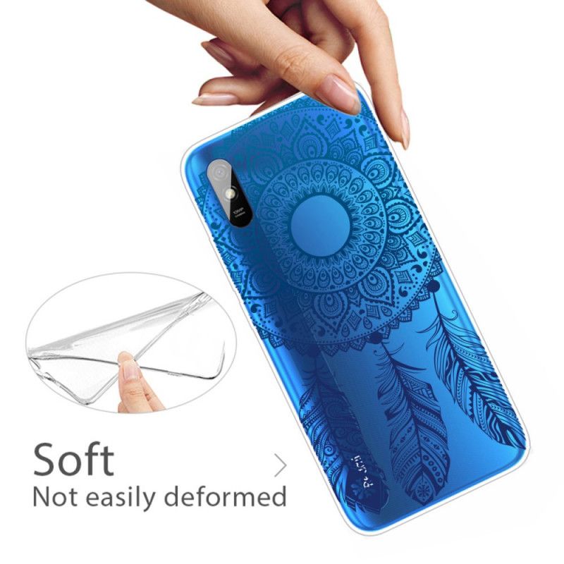 Kuori Xiaomi Redmi 9A Ainutlaatuinen Kukka Mandala Suojakuori