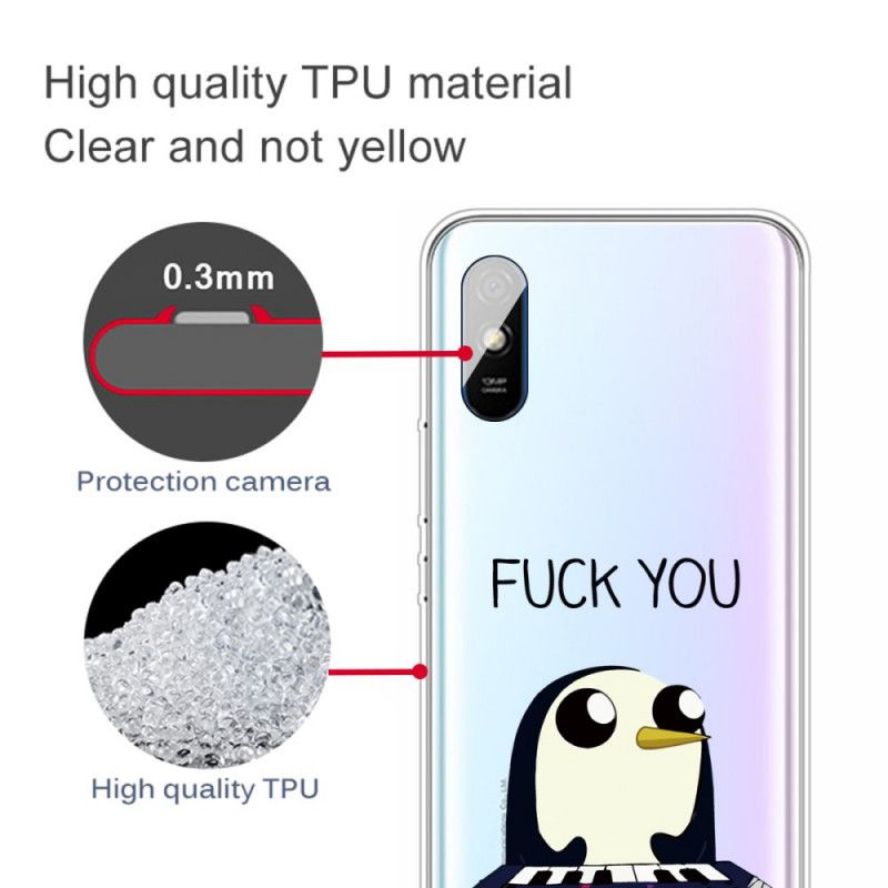 Kuori Xiaomi Redmi 9A Pingviini Vittu