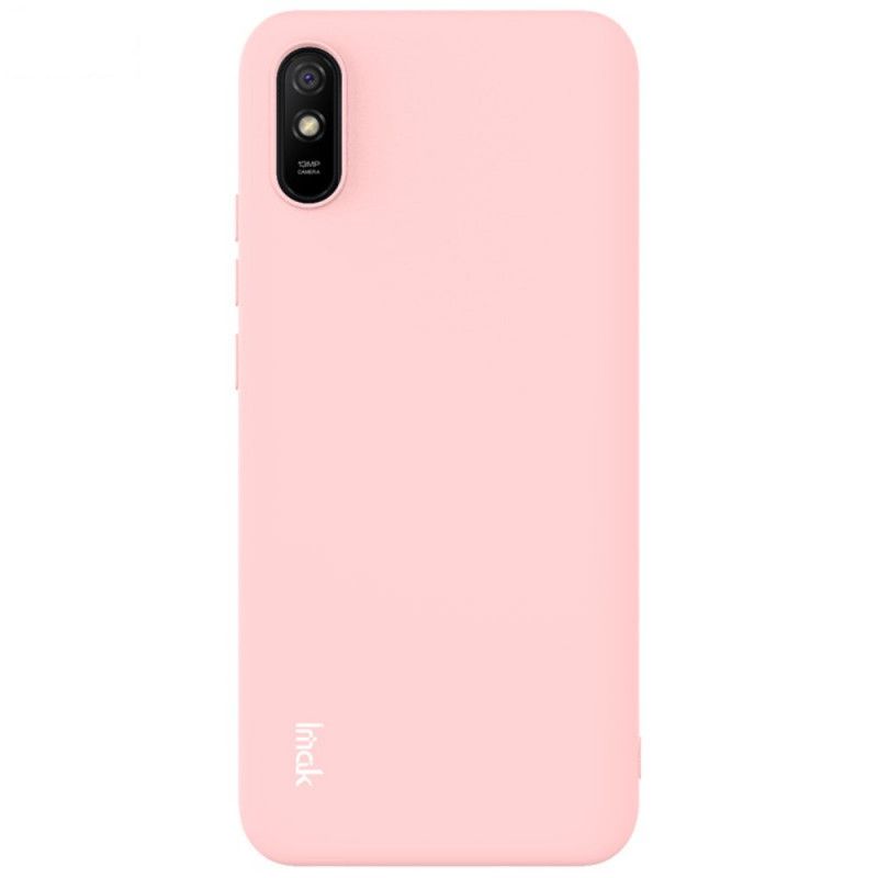 Kuori Xiaomi Redmi 9A Punainen Musta Imak Uc-2 -Sarjan Kaatovärit