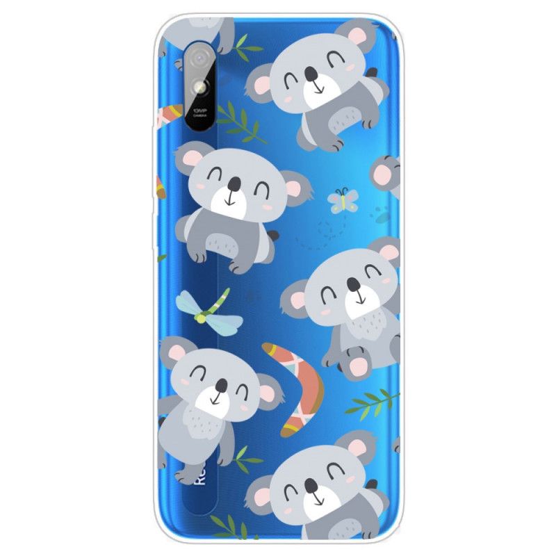 Kuori Xiaomi Redmi 9A Söpö Koala Suojakuori