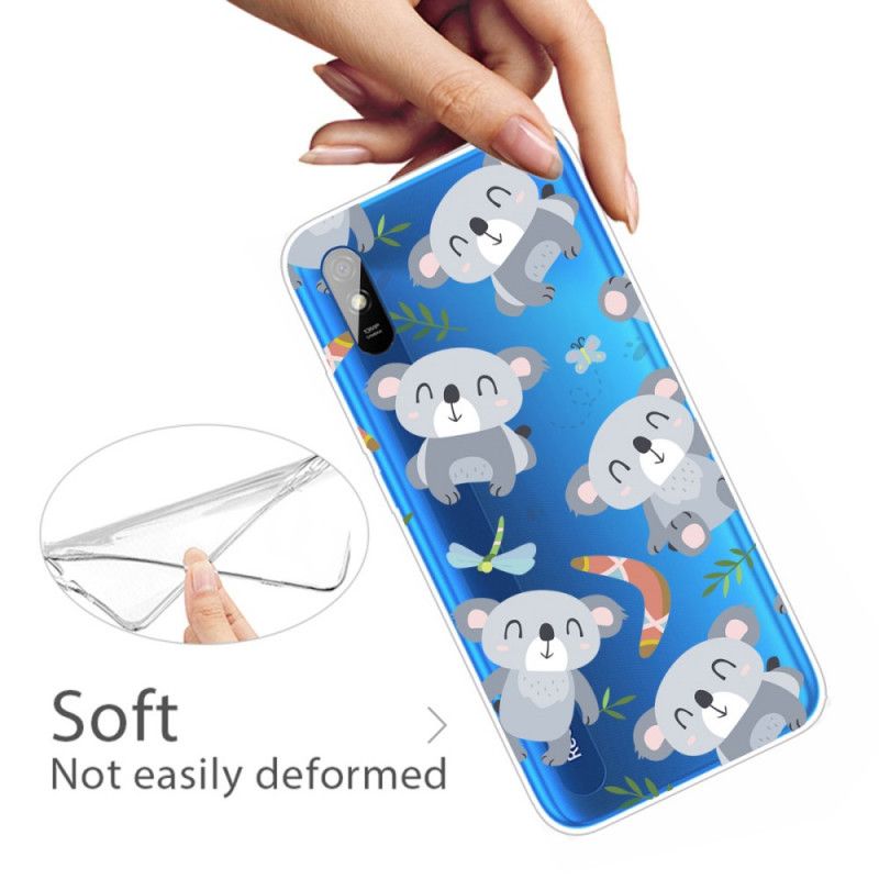 Kuori Xiaomi Redmi 9A Söpö Koala Suojakuori