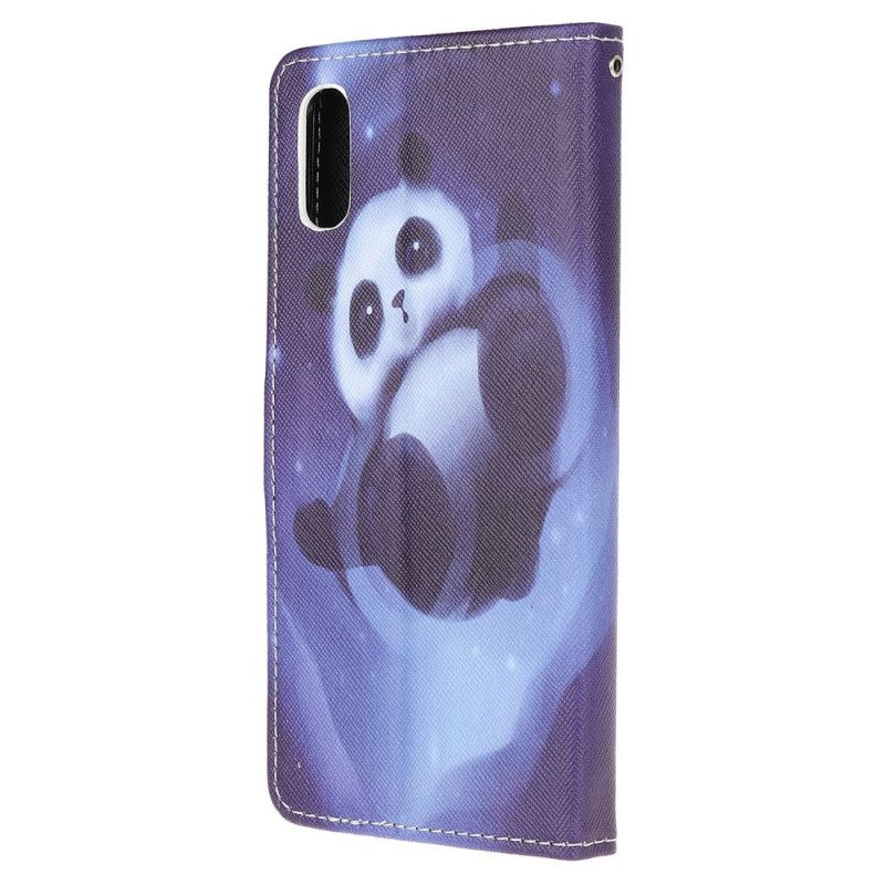 Nahkakotelo Xiaomi Redmi 9A Puhelinkuoret Pandatila Tangoilla