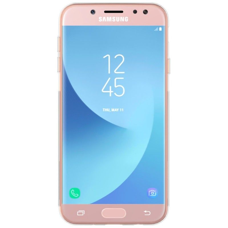 Case Kuoret Samsung Galaxy J5 2017 Valkoinen Puhelinkuoret Läpinäkyvä Nillkin