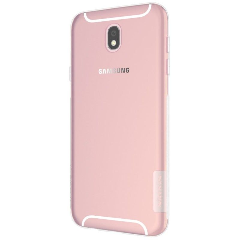 Case Kuoret Samsung Galaxy J5 2017 Valkoinen Puhelinkuoret Läpinäkyvä Nillkin