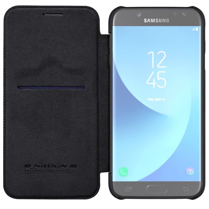 Flip Kotelot Samsung Galaxy J5 2017 Musta Nillkin Qin -Sarja