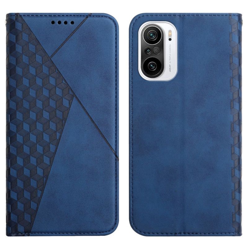 Flip Kotelot Xiaomi Mi 11i 5g / Poco F3 Geo Leather Effect Suojakuori