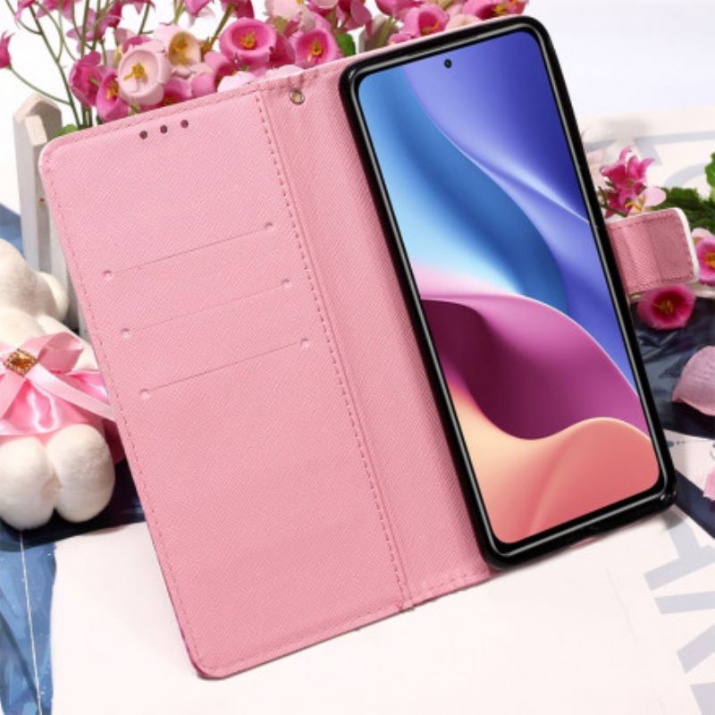 Flip Kotelot Xiaomi Mi 11i 5g / Poco F3 Pysy Kauniina Suojakuori