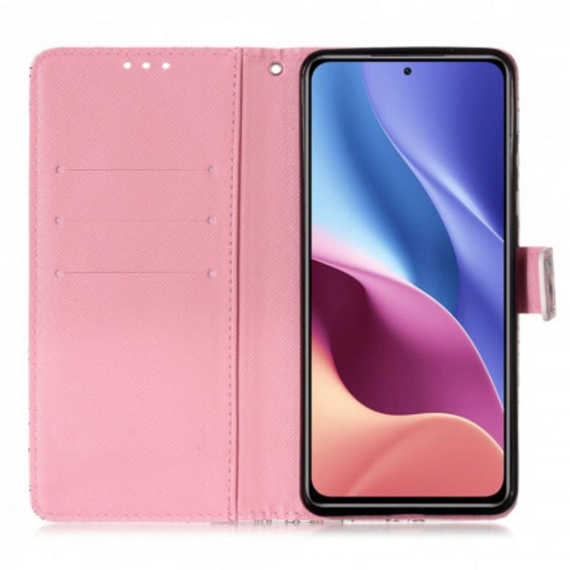 Flip Kotelot Xiaomi Mi 11i 5g / Poco F3 Pysy Kauniina Suojakuori