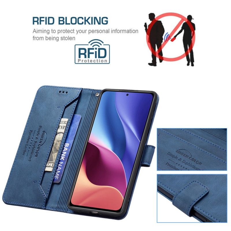 Flip Kotelot Xiaomi Mi 11i 5g / Poco F3 Rfid Binfen Color