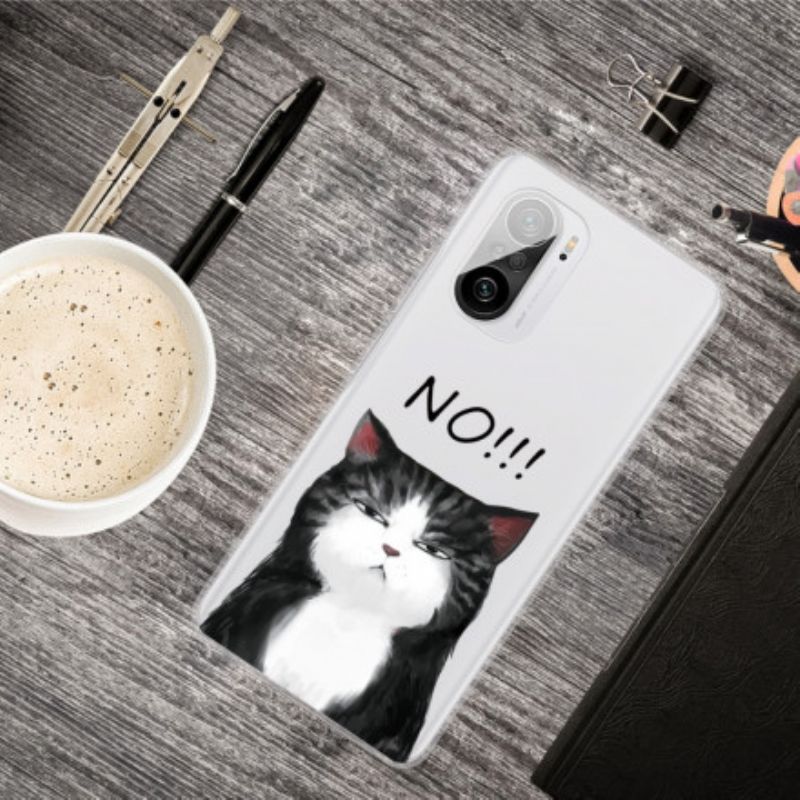 Kuori Case Xiaomi Mi 11i 5g / Poco F3 Puhelinkuoret Kissa Joka Sanoo Ei