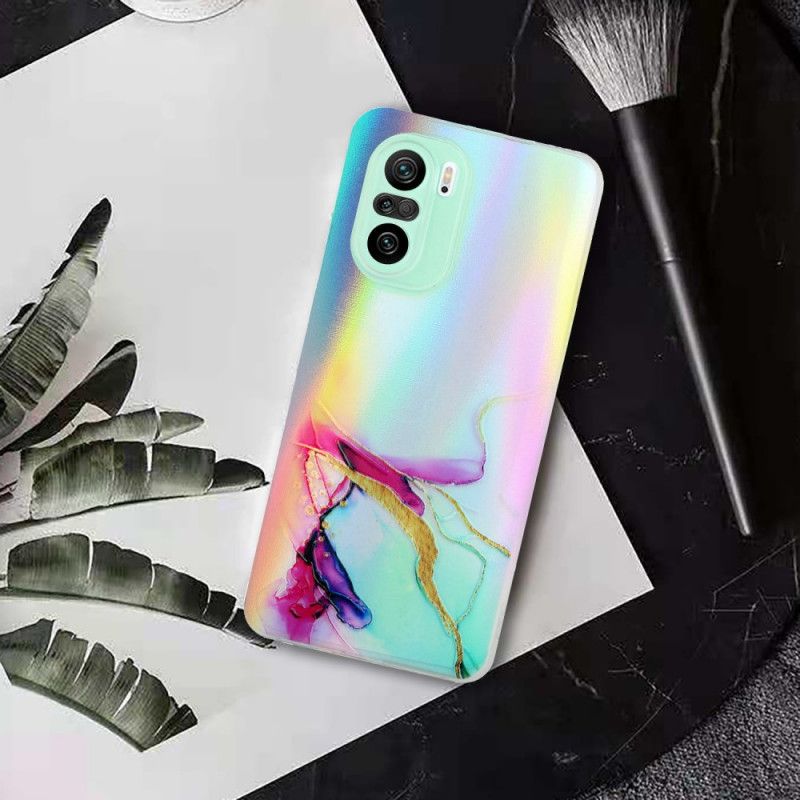 Kuori Case Xiaomi Mi 11i 5g / Poco F3 Puhelinkuoret Laser Effect Marble