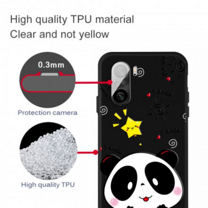 Kuori Case Xiaomi Mi 11i 5g / Poco F3 Puhelinkuoret Panda Star