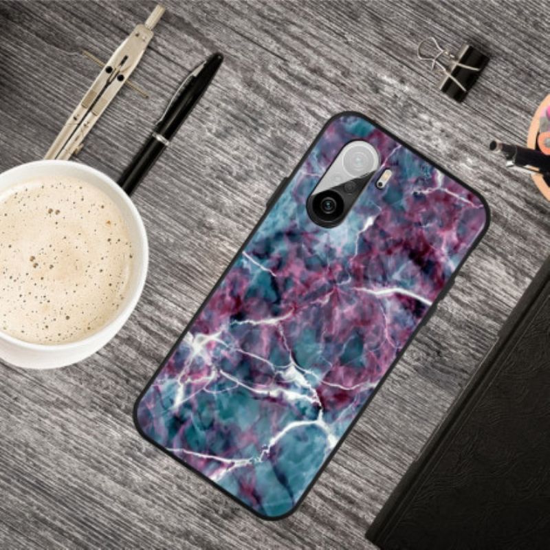 Kuori Xiaomi Mi 11i 5g / Poco F3 Purple Marble