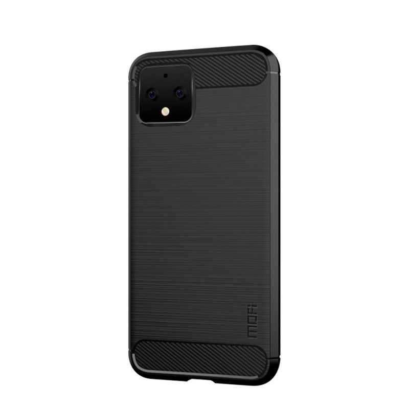 Case Kuoret Google Pixel 4 XL Harmaa Musta Puhelinkuoret Mofi Harjattu Hiilikuitu