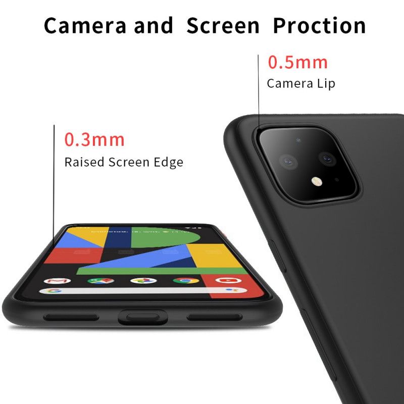 Case Kuoret Google Pixel 4 XL Kulta Musta Puhelinkuoret X-Taso