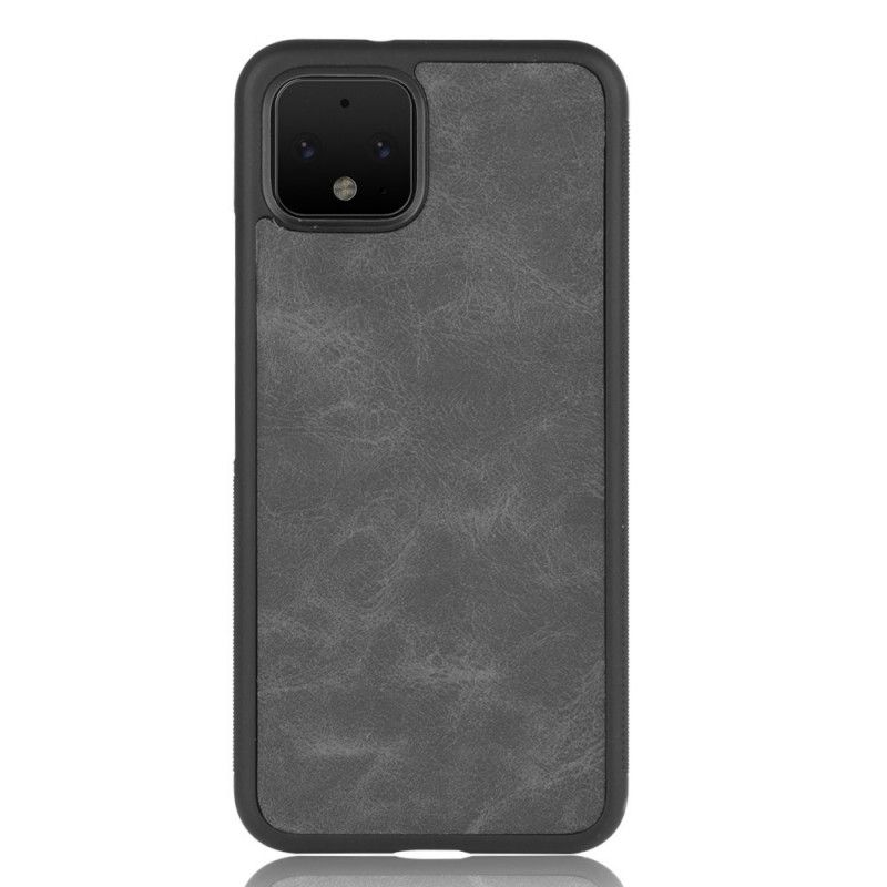 Case Kuoret Google Pixel 4 XL Ruskea Puhelinkuoret Vintage-Tyylinen Nahkaefekti