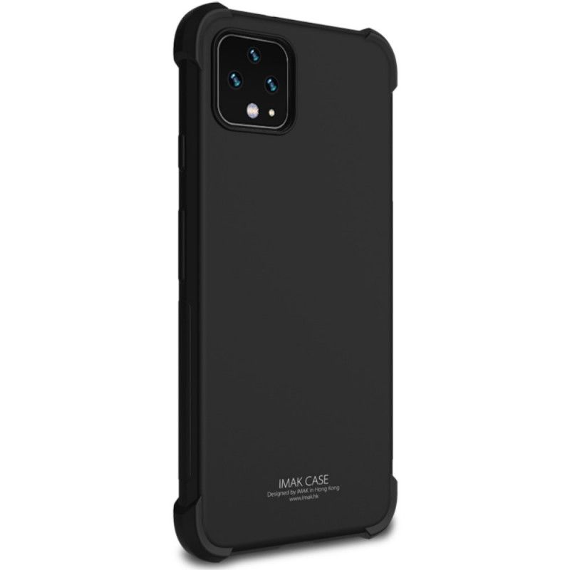 Kuori Google Pixel 4 XL Harmaa Musta Imak Silkkinen Suojakuori