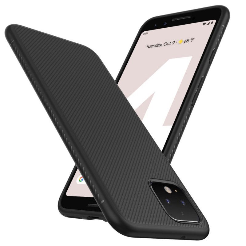 Kuori Google Pixel 4 XL Tummansininen Jazz-Sarja Twill