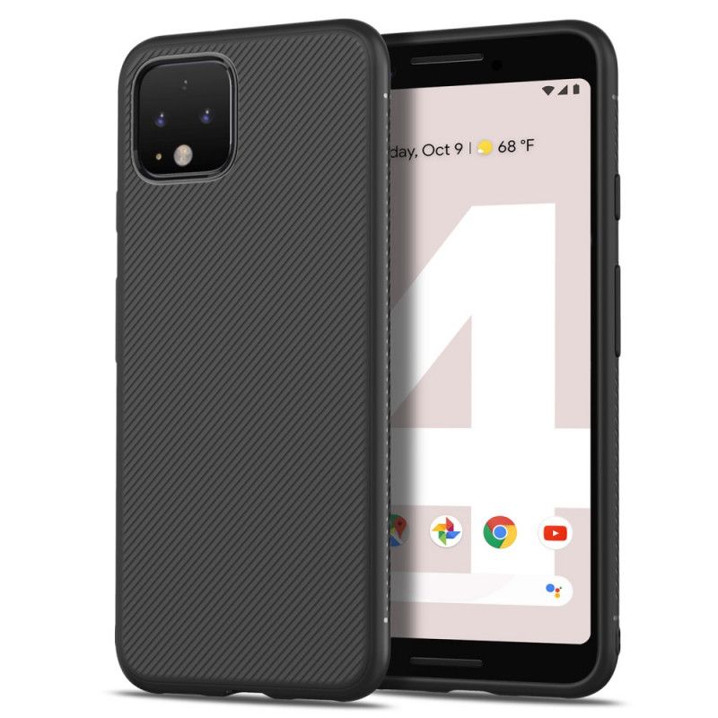 Kuori Google Pixel 4 XL Tummansininen Jazz-Sarja Twill