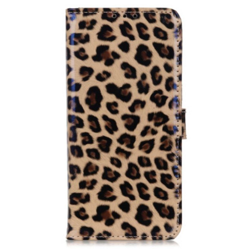 Flip Case Xiaomi 13 Lite Leopardi