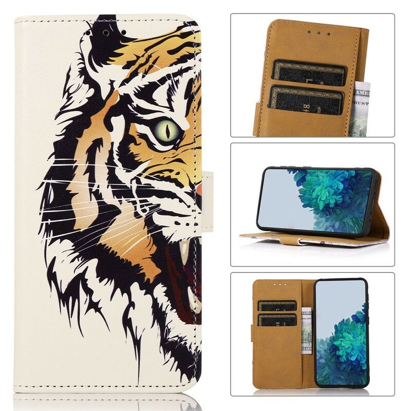 Flip Kotelot Oneplus Nord 2 5g Fierce Tiger