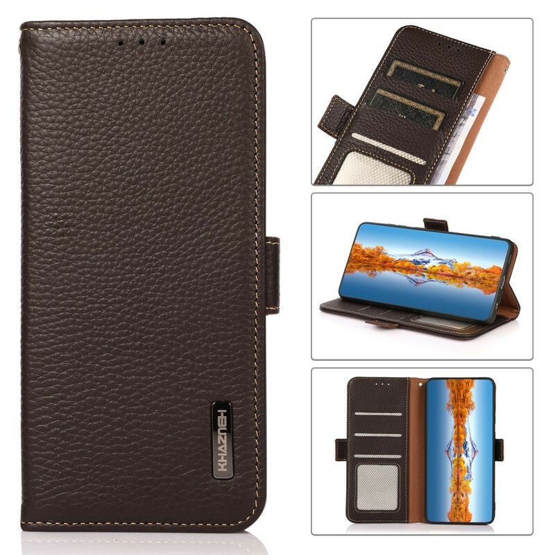 Flip Kotelot Oneplus Nord 2 5g Khazneh Lychee Leather Suojakuori