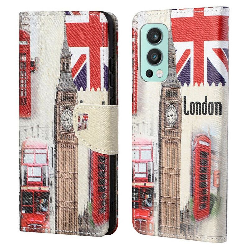 Flip Kotelot Oneplus Nord 2 5g London Life