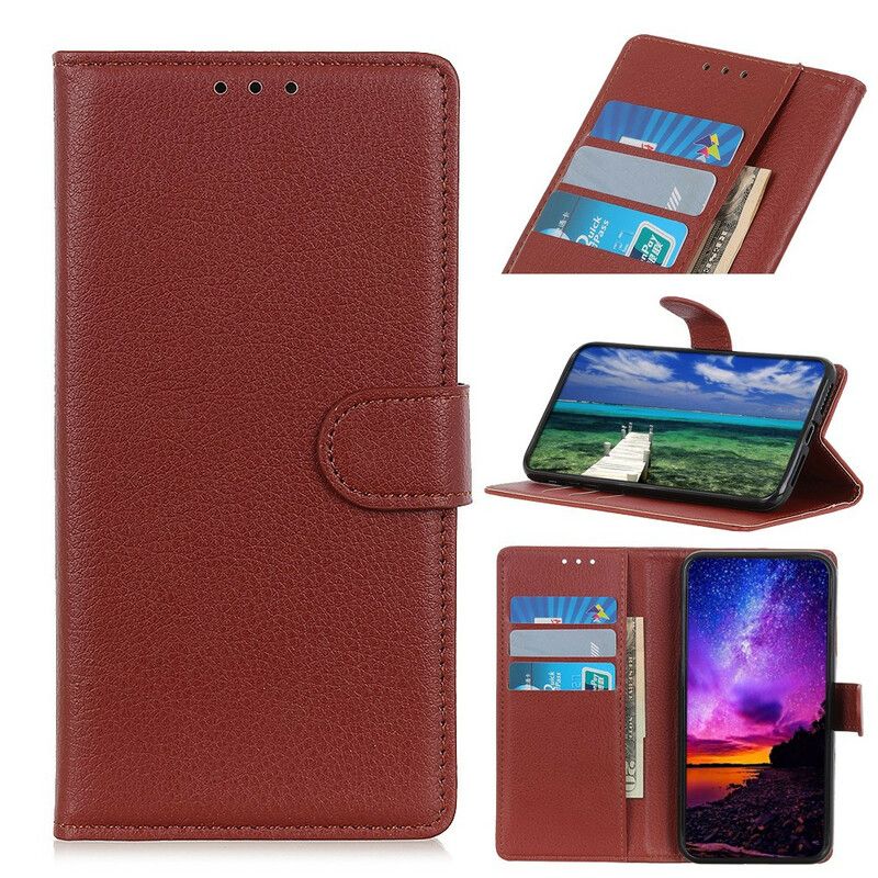 Flip Kotelot Oneplus Nord 2 5g Lychee Faux Leather Suojakuori