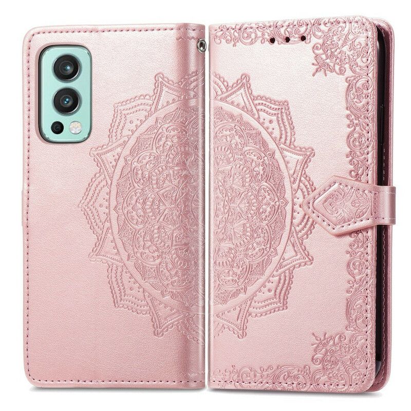 Flip Kotelot Oneplus Nord 2 5g Mandala-keskiaika Suojakuori