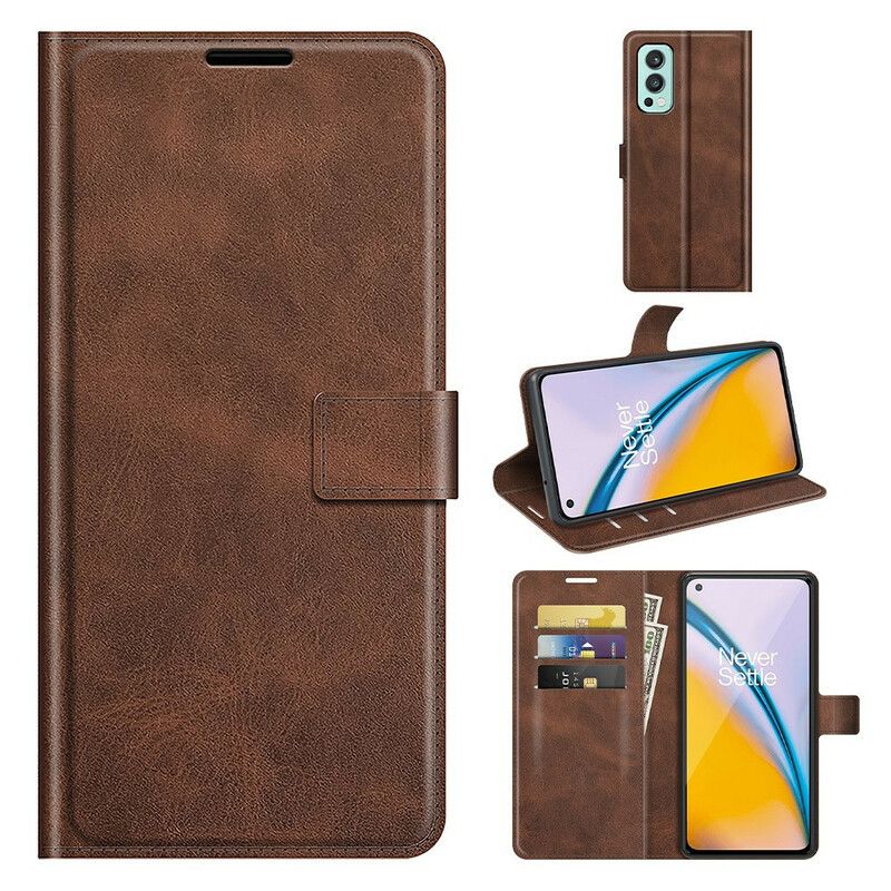 Flip Kotelot Oneplus Nord 2 5g Slim Extreme Leather Effect