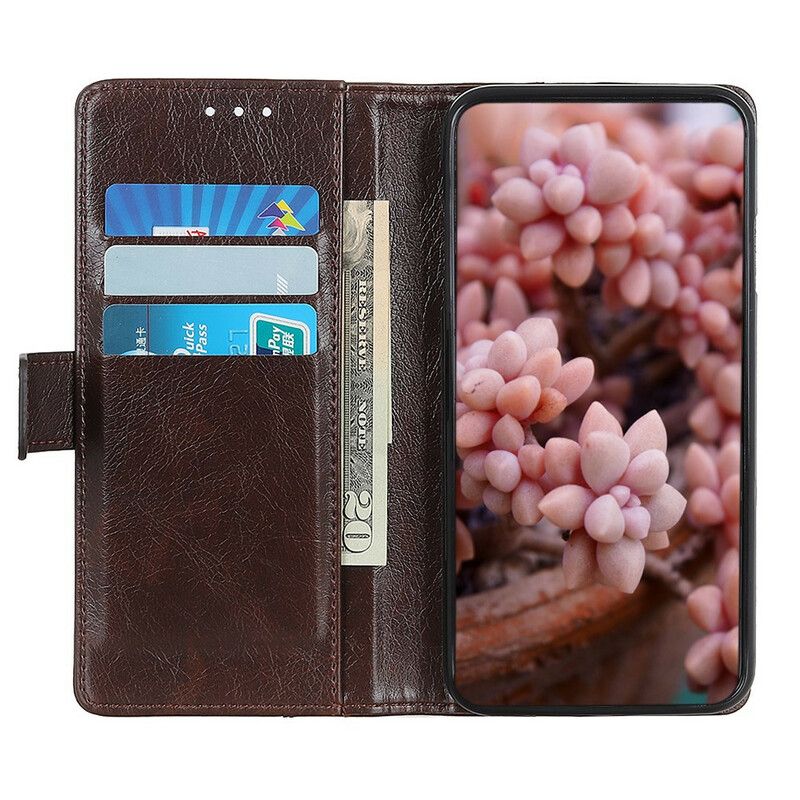 Flip Kotelot Oneplus Nord 2 5g Style Nappa Leather Vintage Niitit