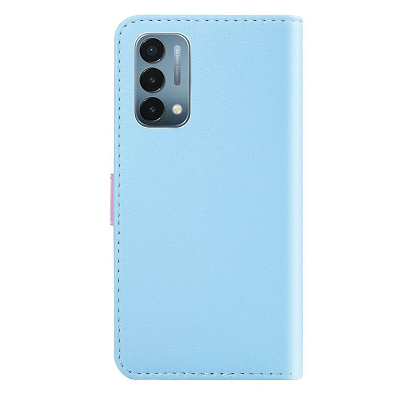 Flip Kotelot Oneplus Nord 2 5g Tricolor Leather Effect Suojakuori