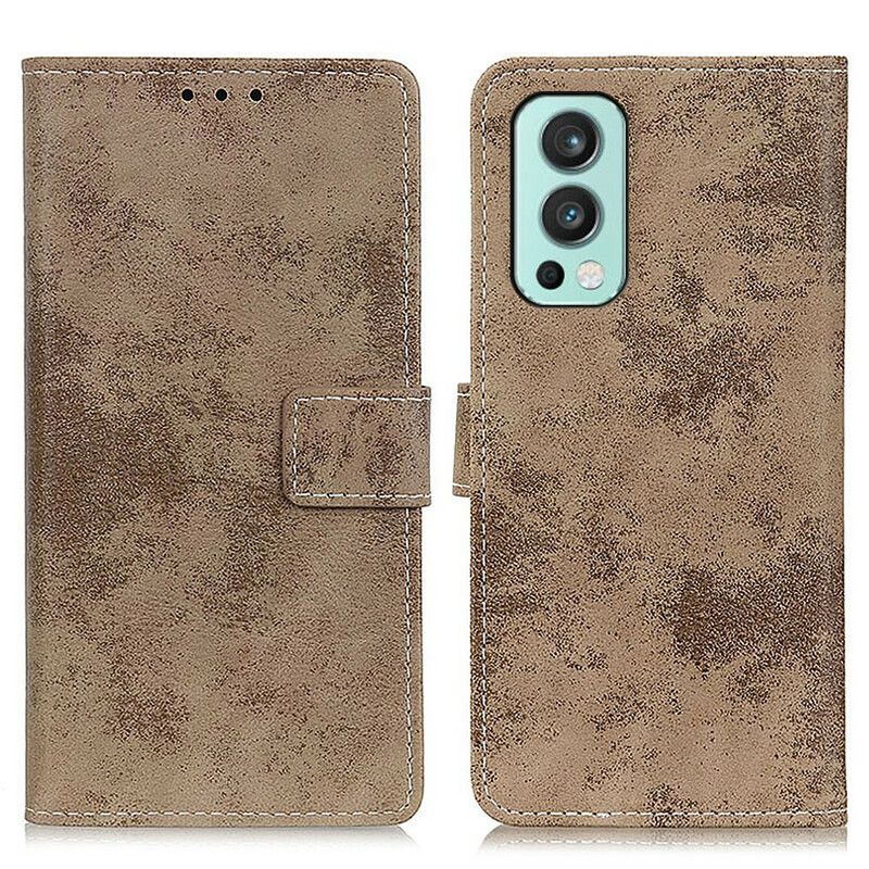 Flip Kotelot Oneplus Nord 2 5g Vintage Faux Leather